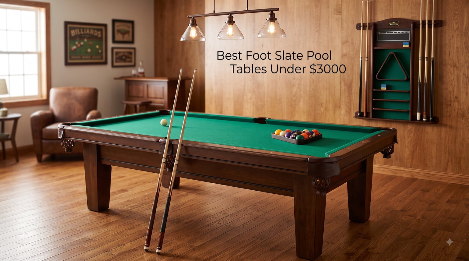 Best 8 Foot Slate Pool Tables Under $3000
