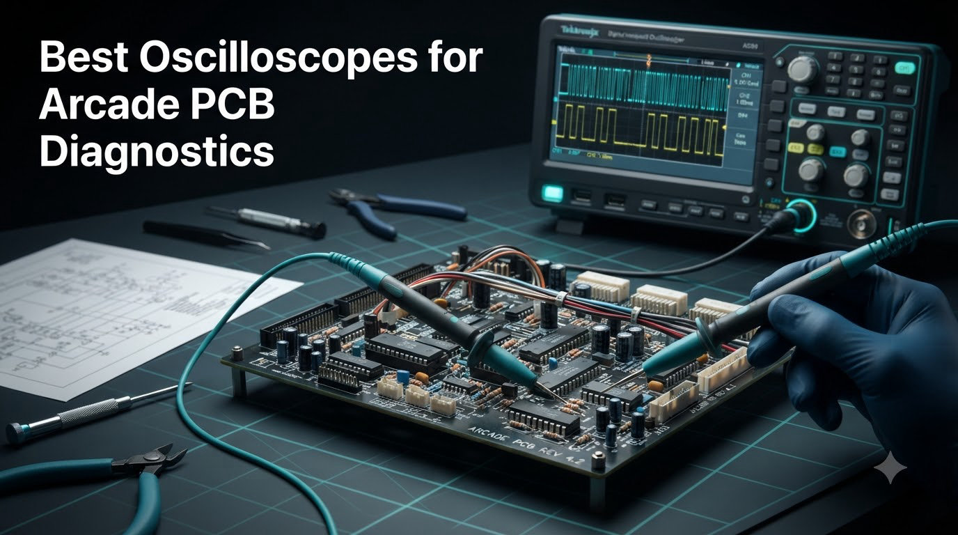 Best Oscilloscopes for Arcade PCB Diagnostics