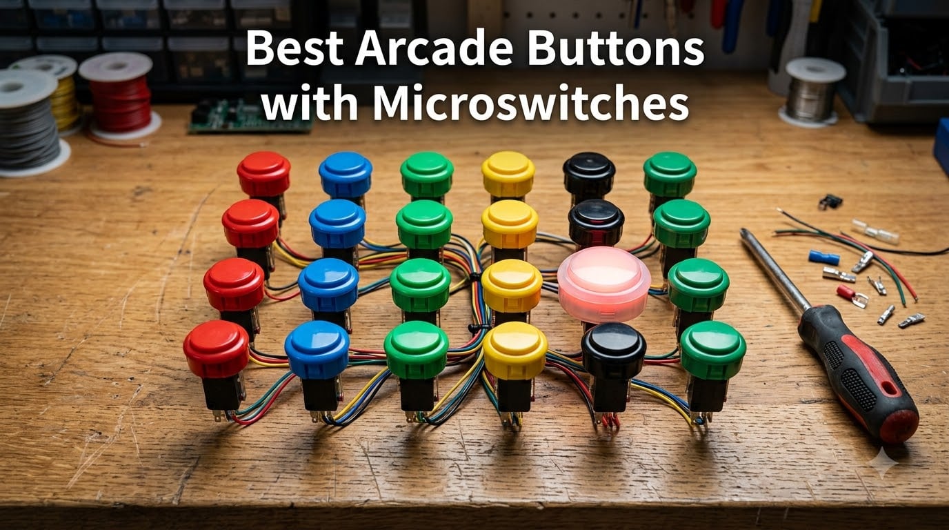 Best Arcade Buttons with Microswitches