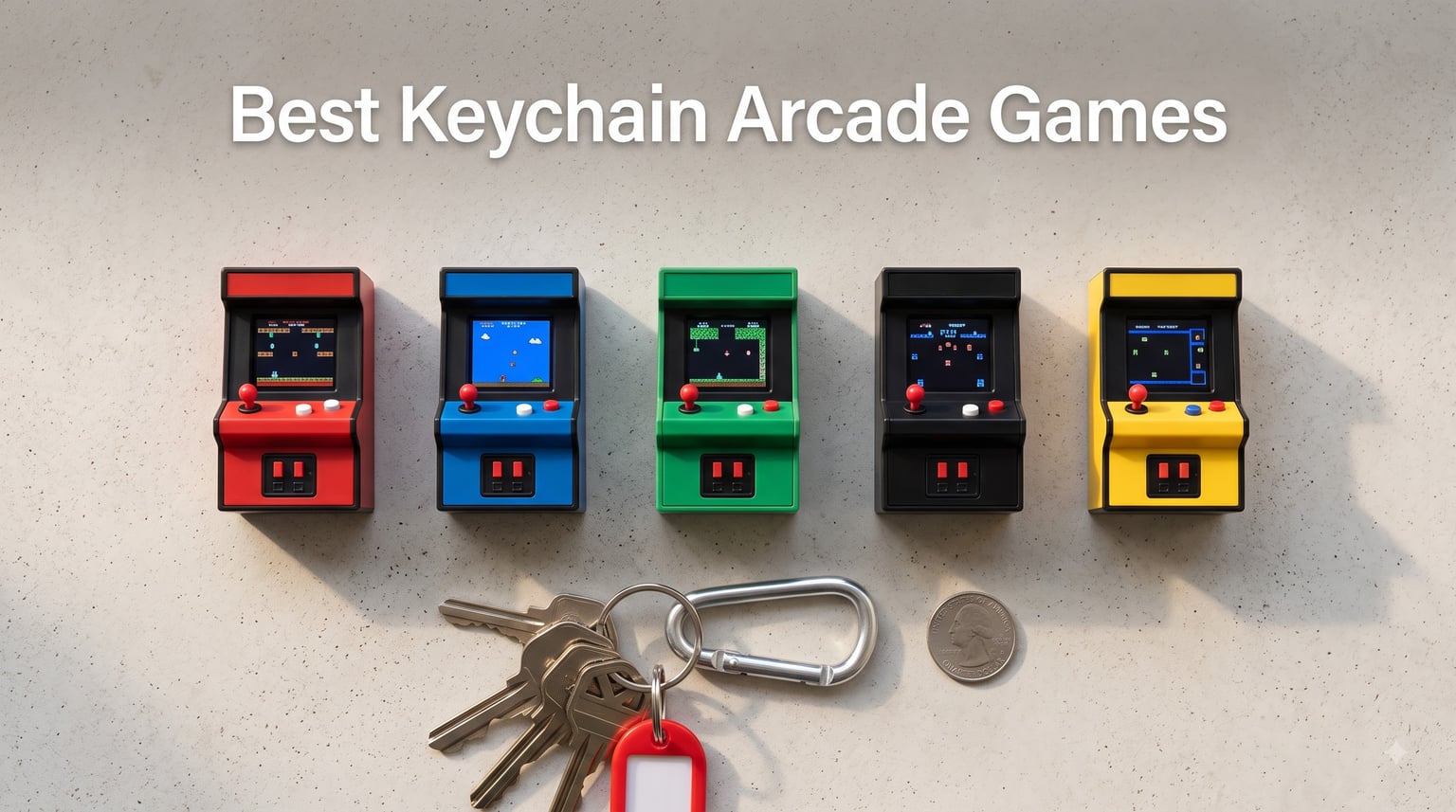 Best Keychain Arcade Games