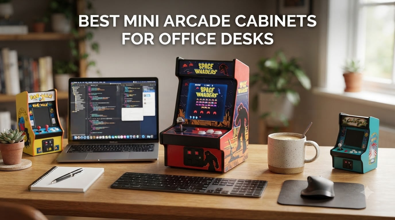 Best Mini Arcade Cabinets for Office Desks