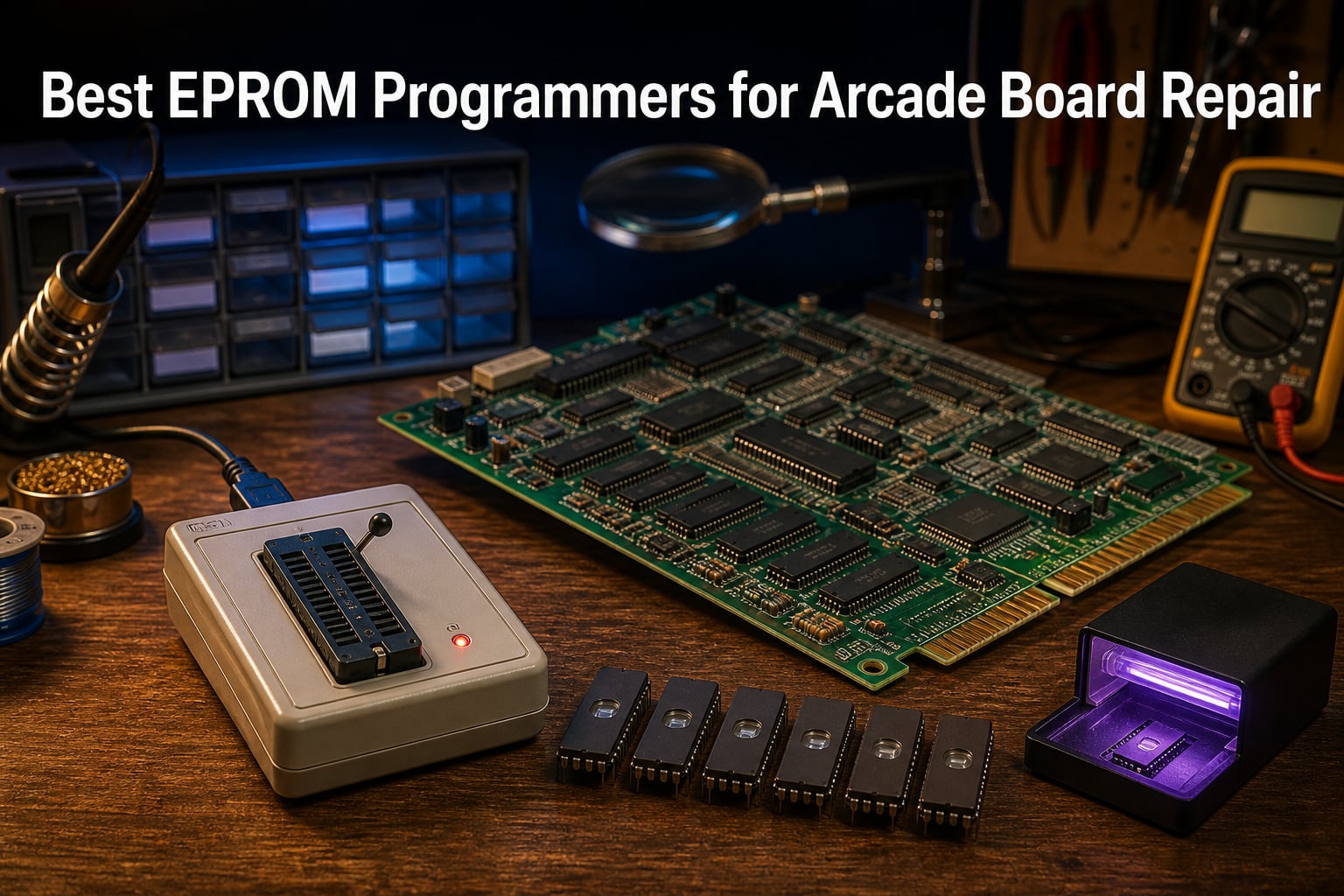 Best EPROM Programmers for Arcade Board Repair