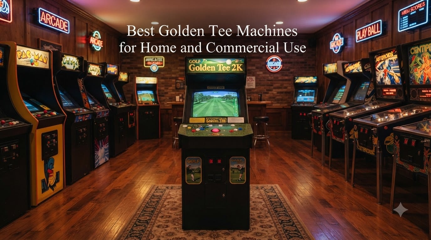 Best Golden Tee Machines for Home and Commercial Use