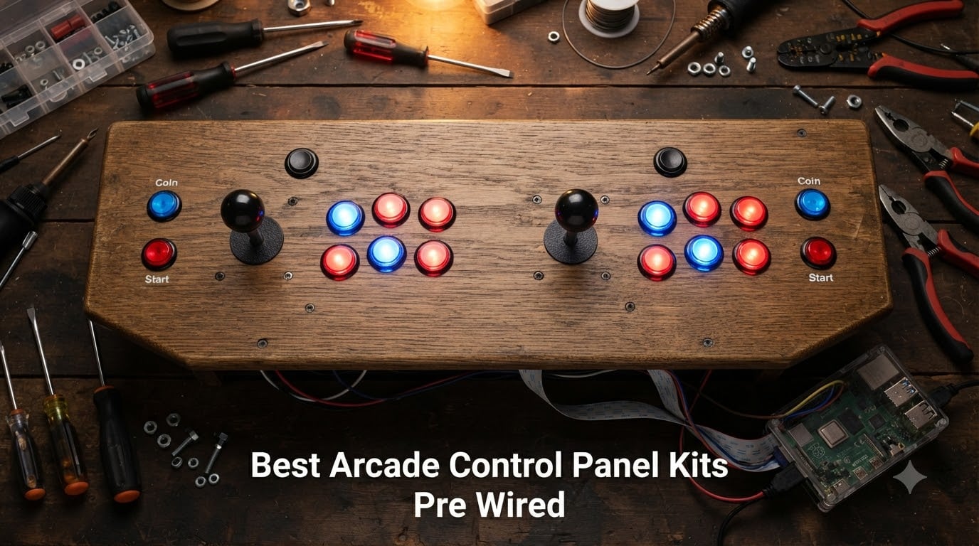 Best Arcade Control Panel Kits Pre Wired