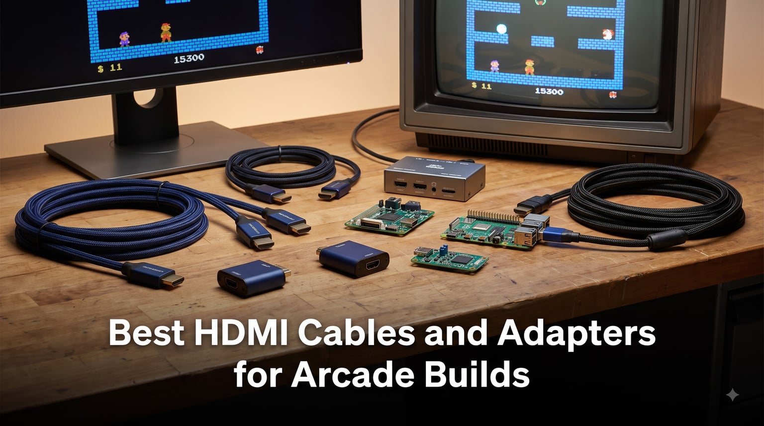 Best HDMI Cables and Adapters for Arcade Builds