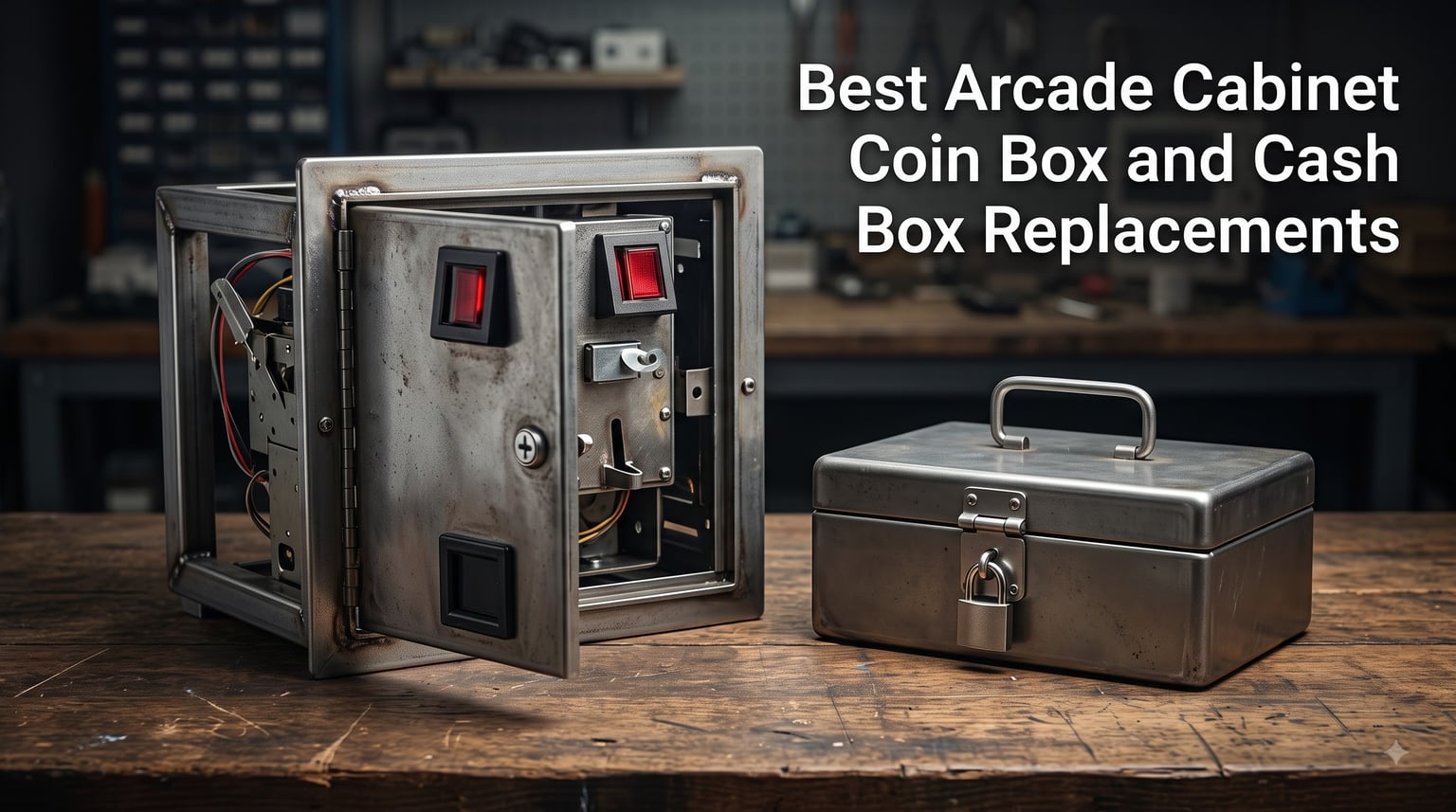 Best Arcade Cabinet Coin Box and Cash Box Replacements