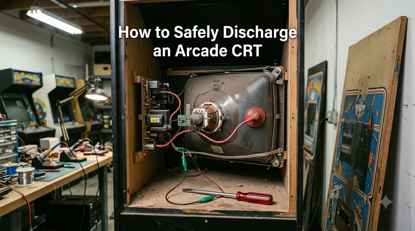 How to Safely Discharge an Arcade CRT