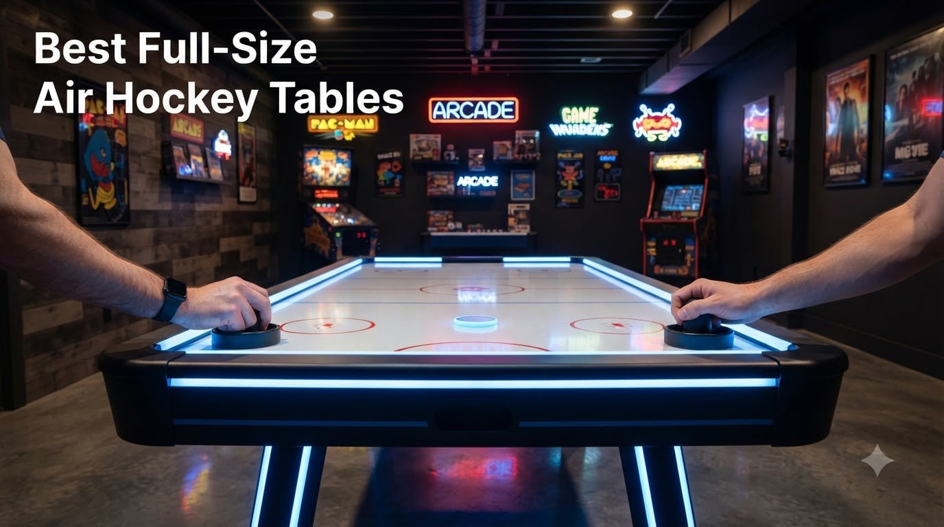 Best Full-Size Air Hockey Tables