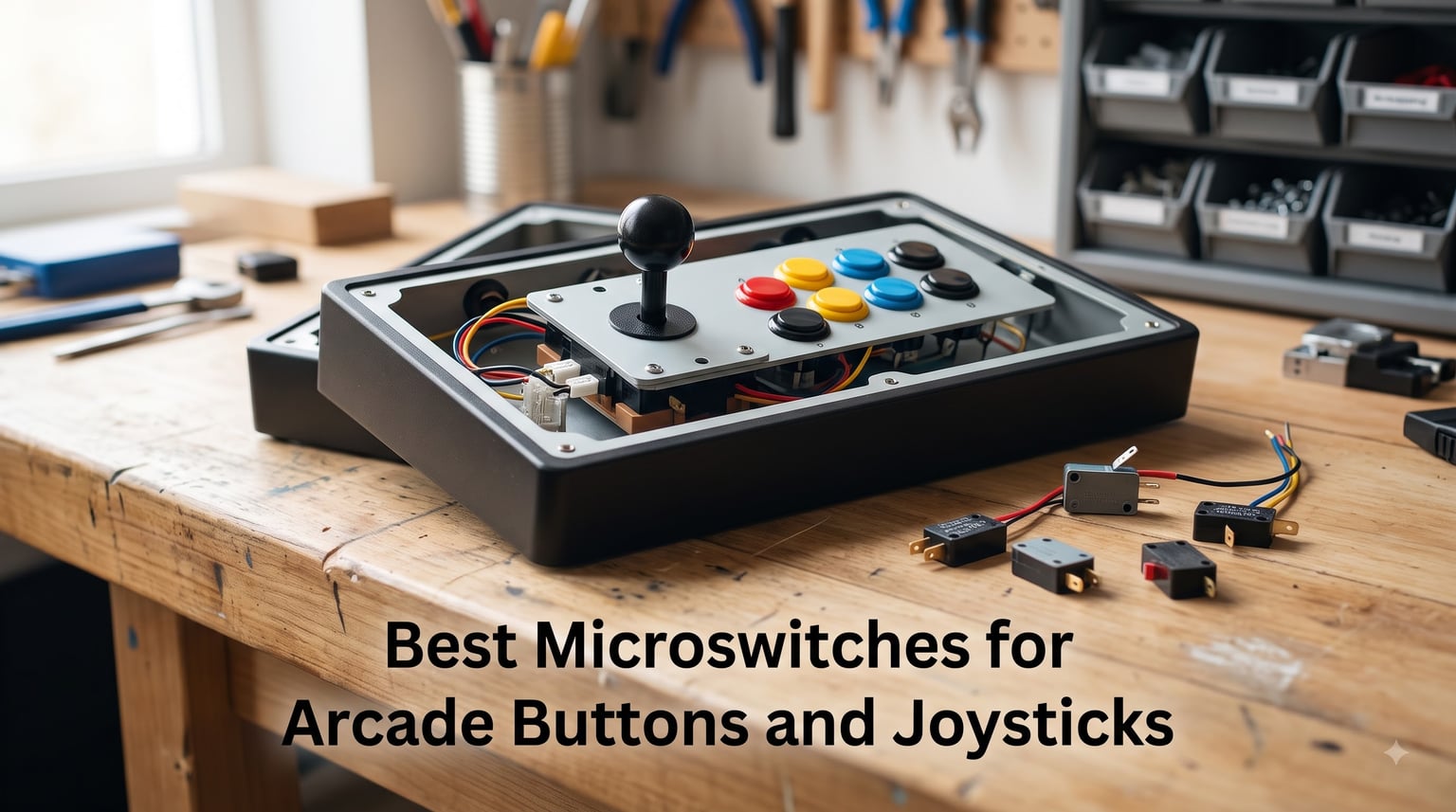 Best Microswitches for Arcade Buttons and Joysticks