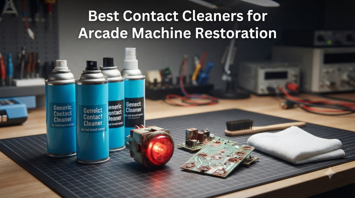 Best Contact Cleaners for Arcade Machine Restoration