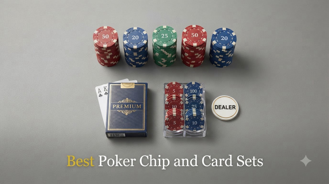 Best Poker Chip and Card Sets
