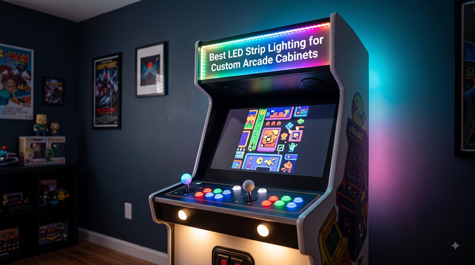 Best LED Strip Lighting for Custom Arcade Cabinets