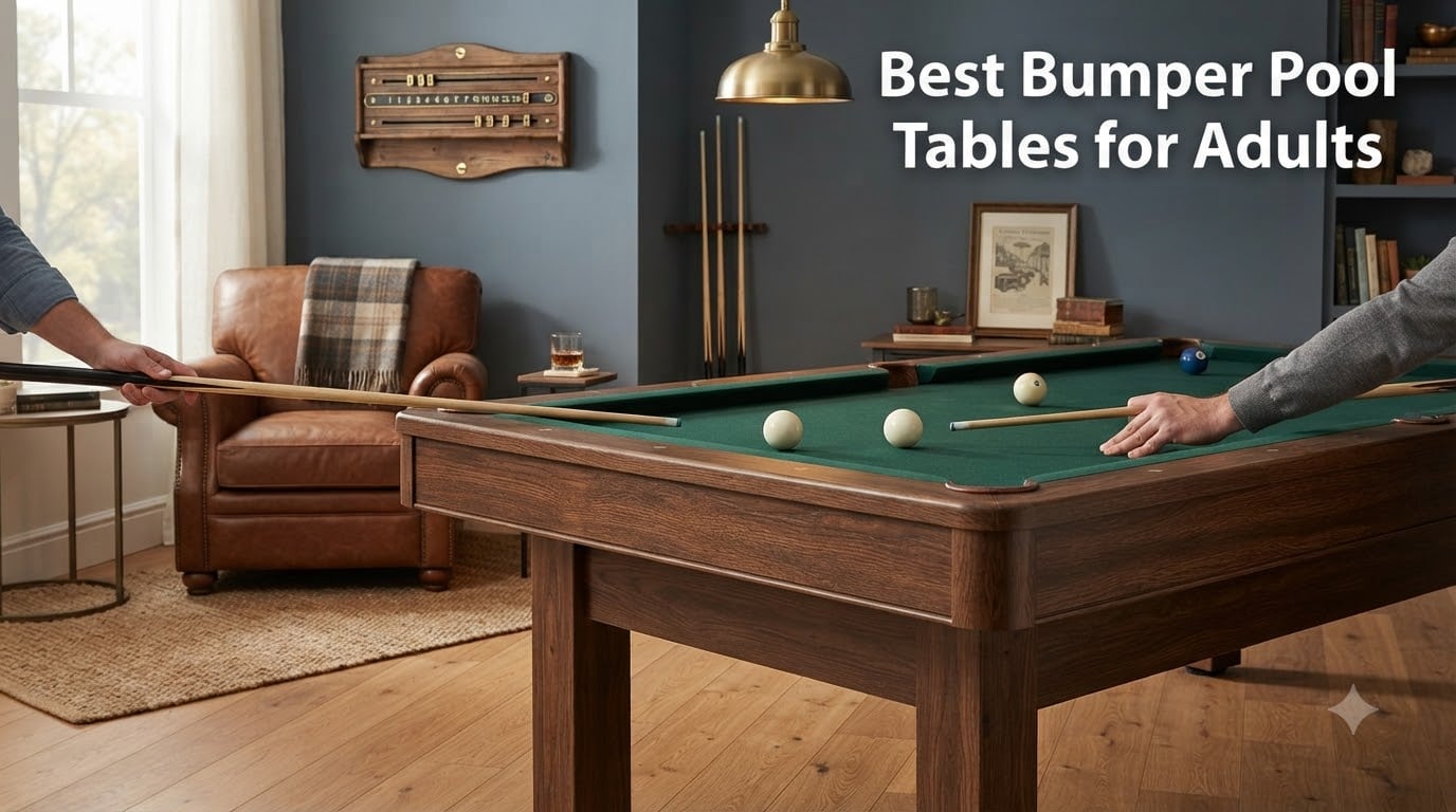 Best Bumper Pool Tables for Adults
