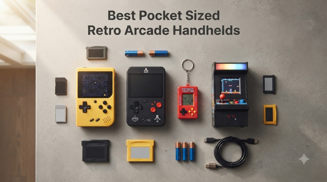 Best Pocket Sized Retro Arcade Handhelds