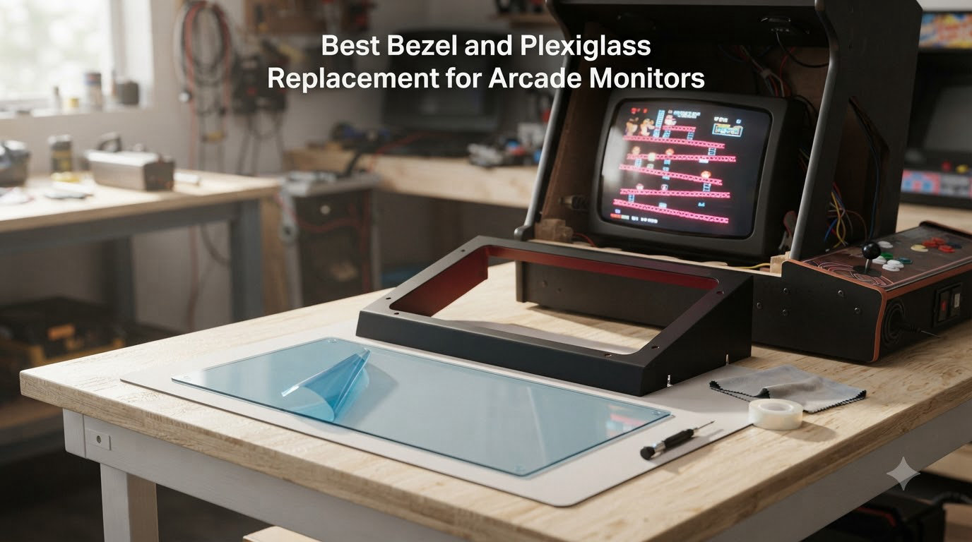 Best Bezel and Plexiglass Replacement for Arcade Monitors