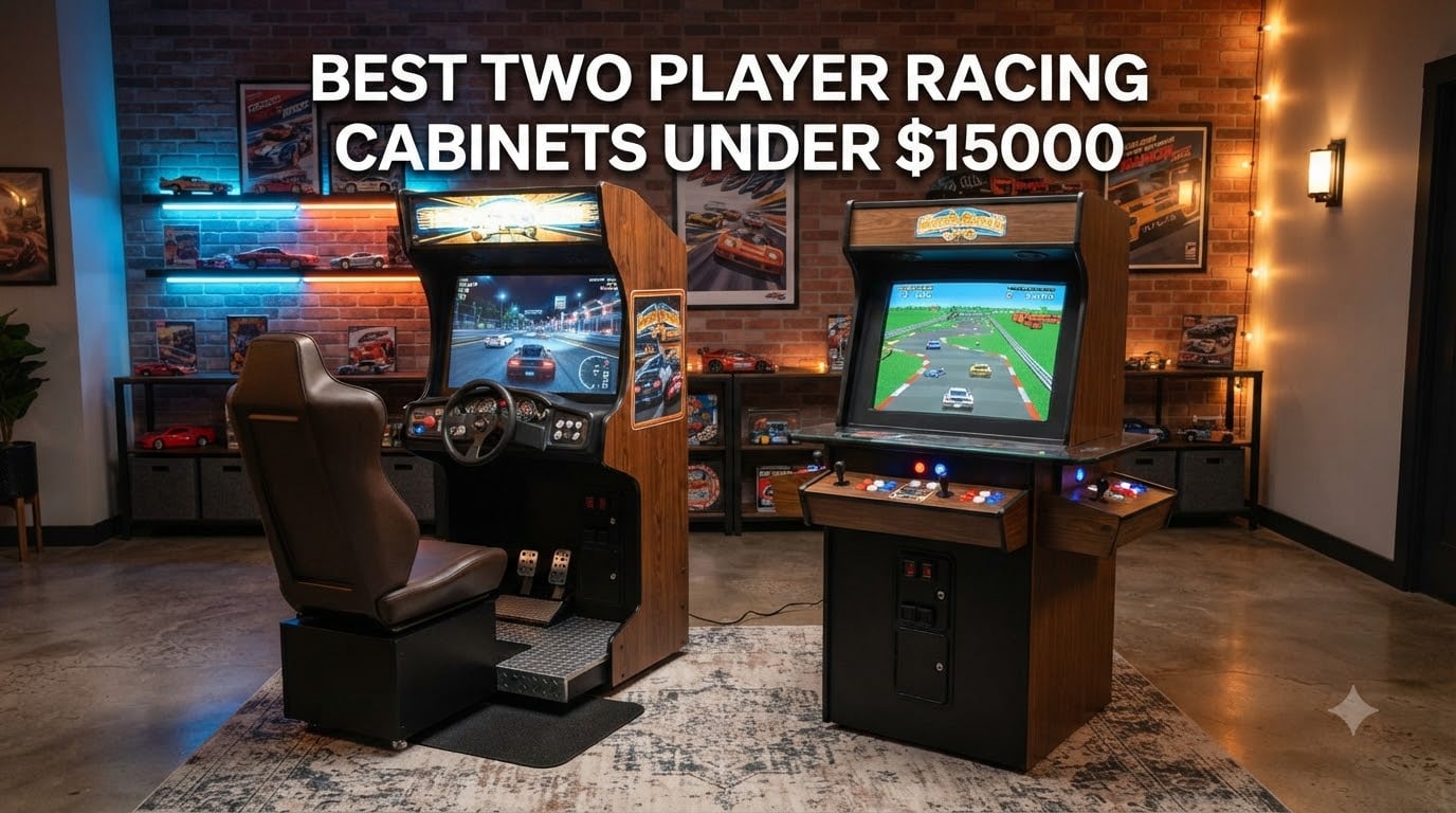 Best Two Player Racing Cabinets Under $15000