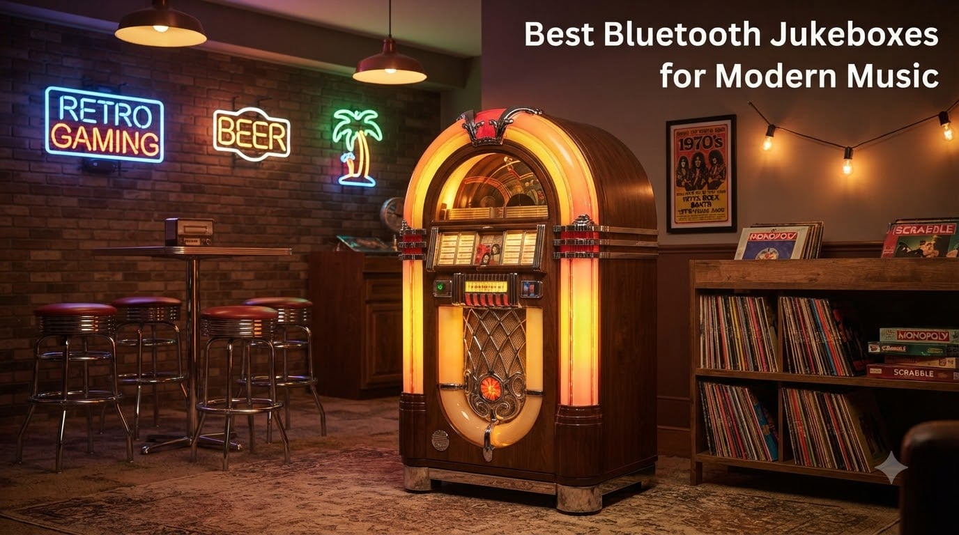Best Bluetooth Jukeboxes for Modern Music