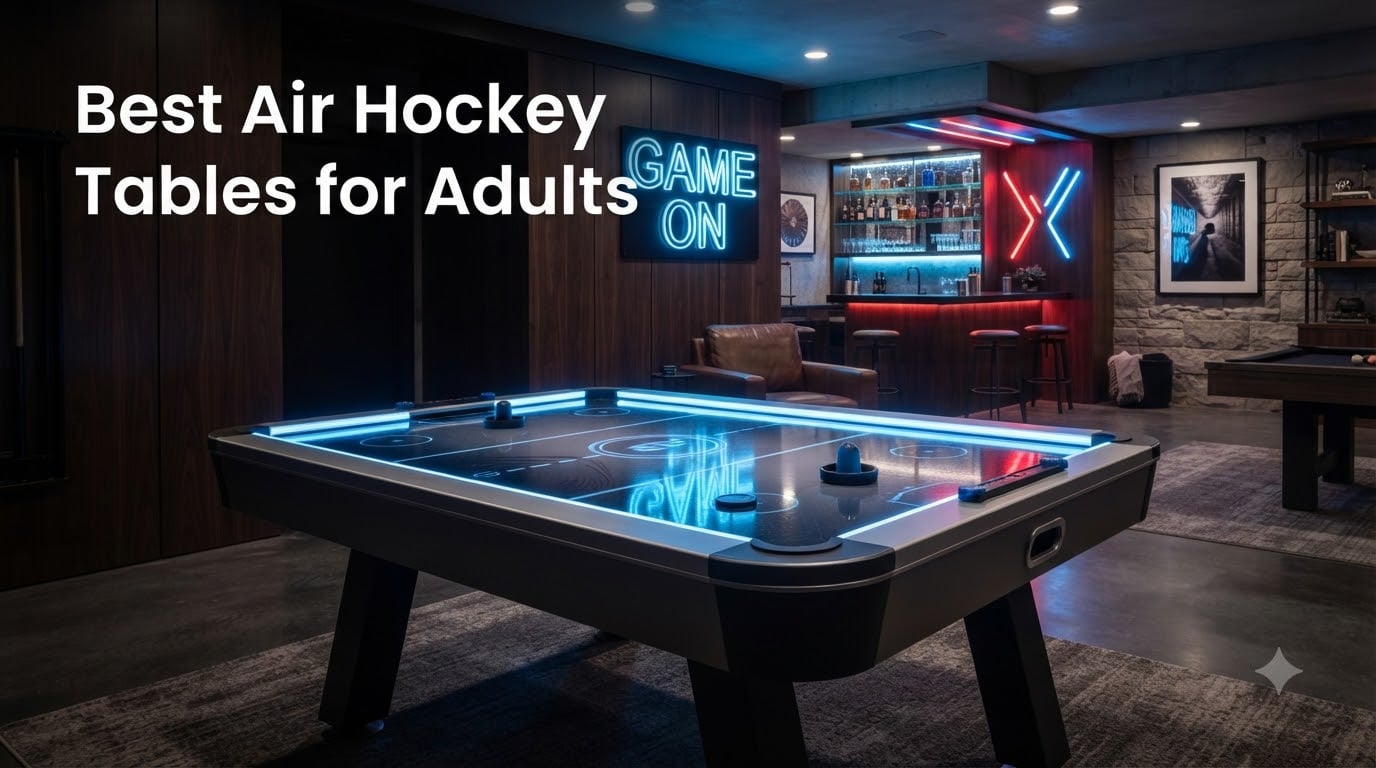 Best Air Hockey Tables for Adults