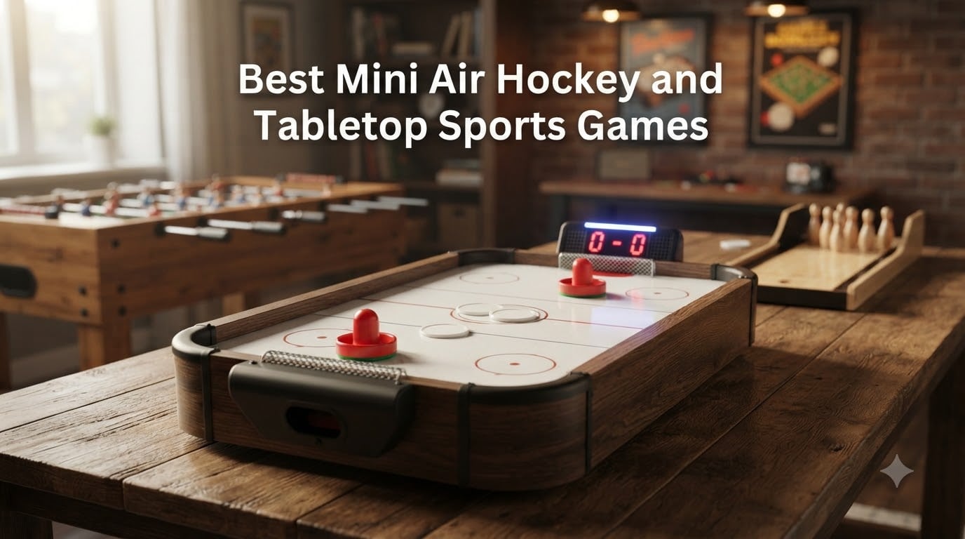 Best Mini Air Hockey and Tabletop Sports Games