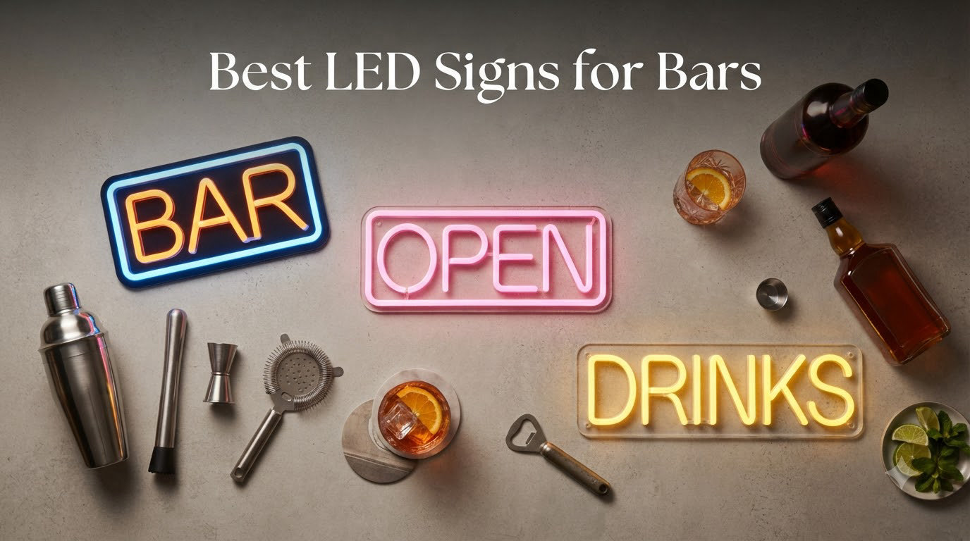Best LED Signs for Bars