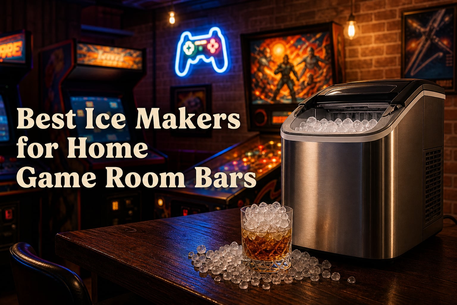 Best Ice Makers for Home Game Room Bars