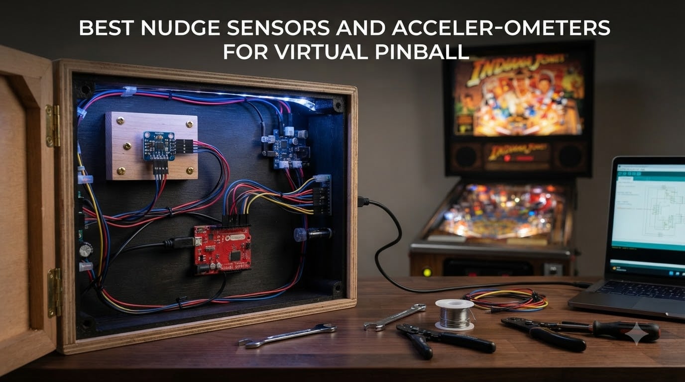 Best Nudge Sensors and Accelerometers for Virtual Pinball