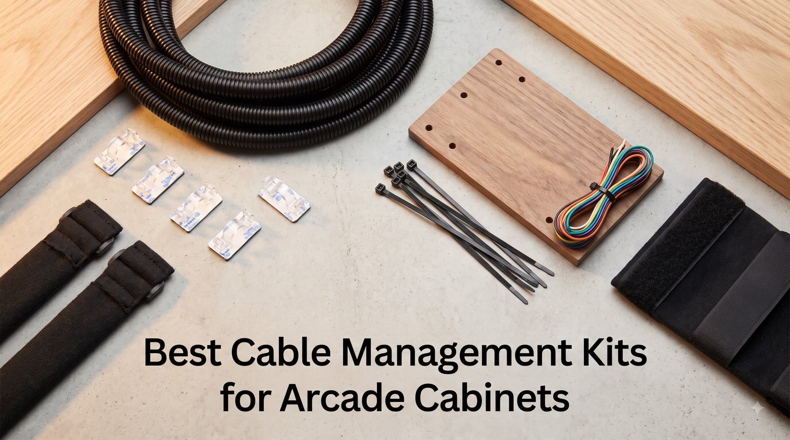 Best Cable Management Kits for Arcade Cabinets