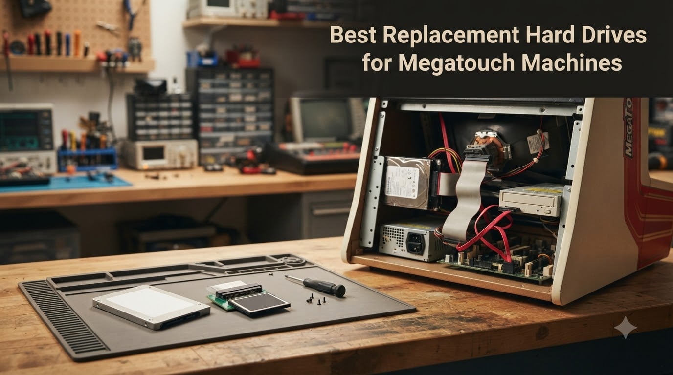 Best Replacement Hard Drives for Megatouch Machines