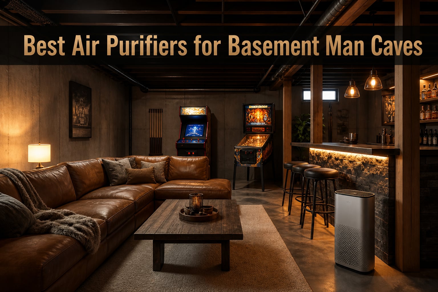 Best Air Purifiers for Basement Man Caves