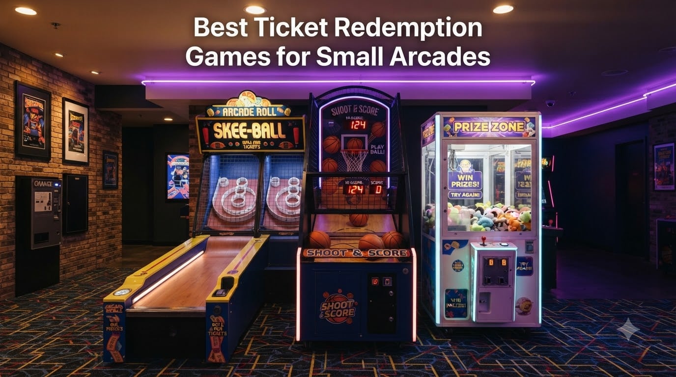 Best Ticket Redemption Games for Small Arcades