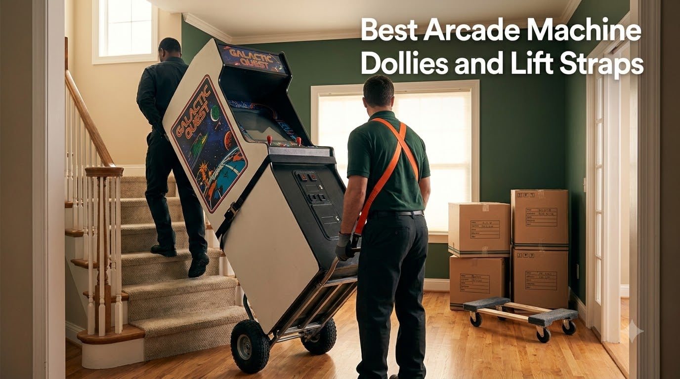 Best Arcade Machine Dollies and Lift Straps