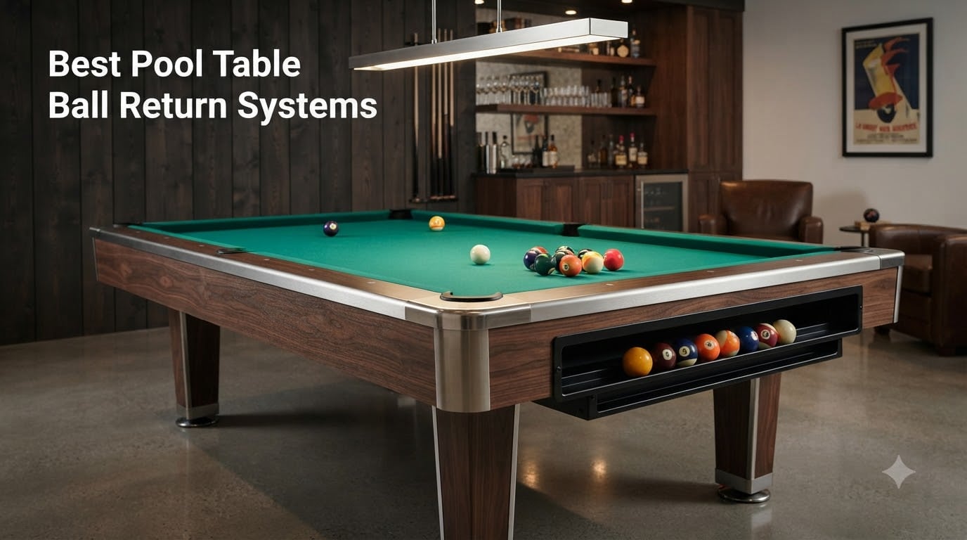Best Pool Table Ball Return Systems