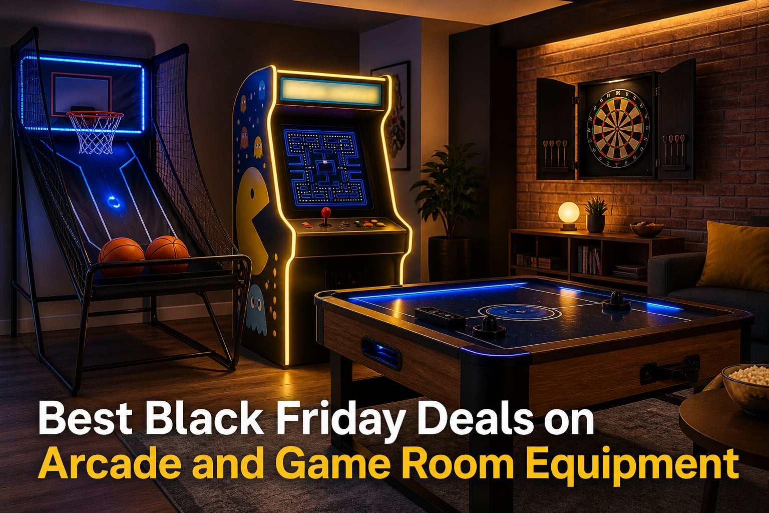 Best Black Friday Deals on Arcade and Game Room Equipment