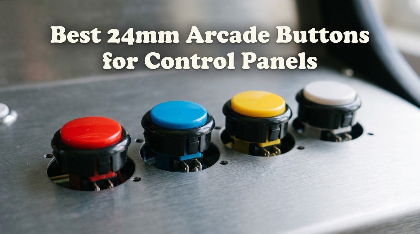 Best 24mm Arcade Buttons for Control Panels
