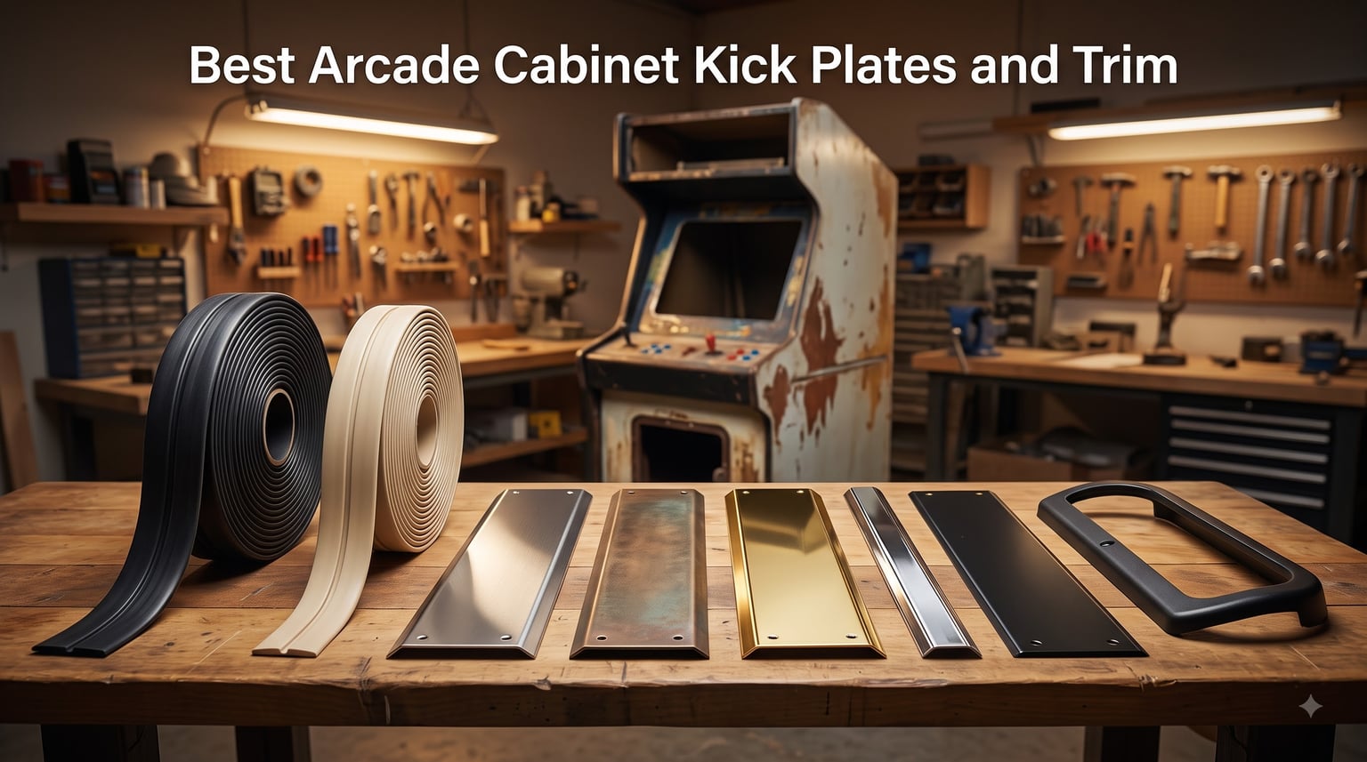 Best Arcade Cabinet Kick Plates and Trim