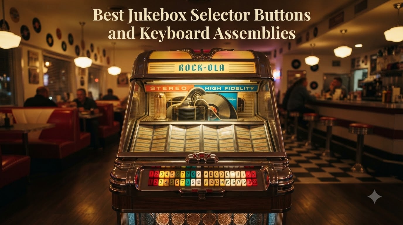 Best Jukebox Selector Buttons and Keyboard Assemblies