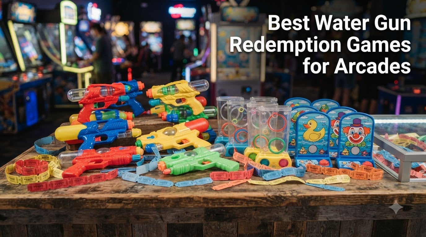 Best Water Gun Redemption Games for Arcades
