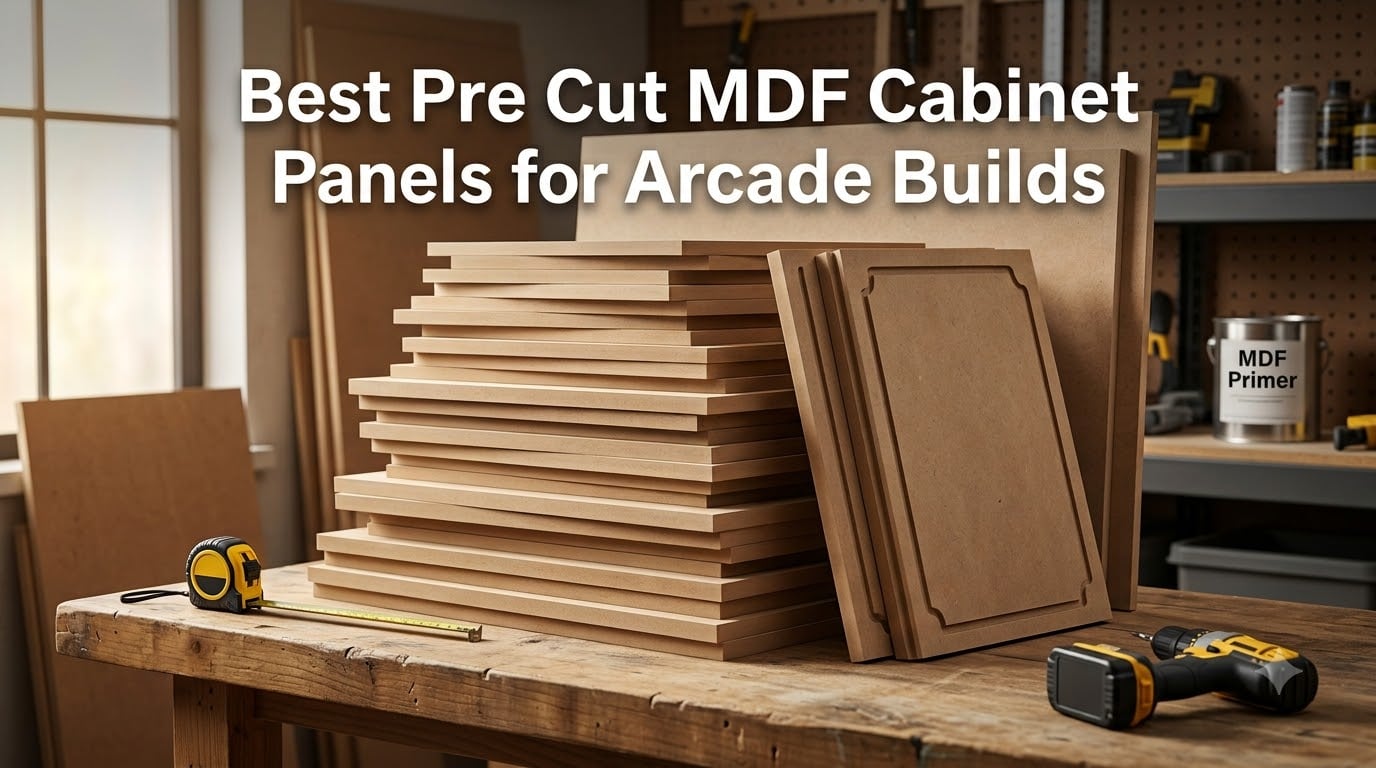 Best Pre Cut MDF Cabinet Panels for Arcade Builds