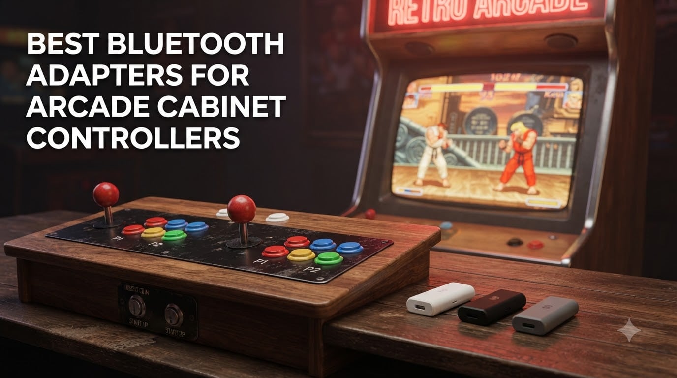Best Bluetooth Adapters for Arcade Cabinet Controllers
