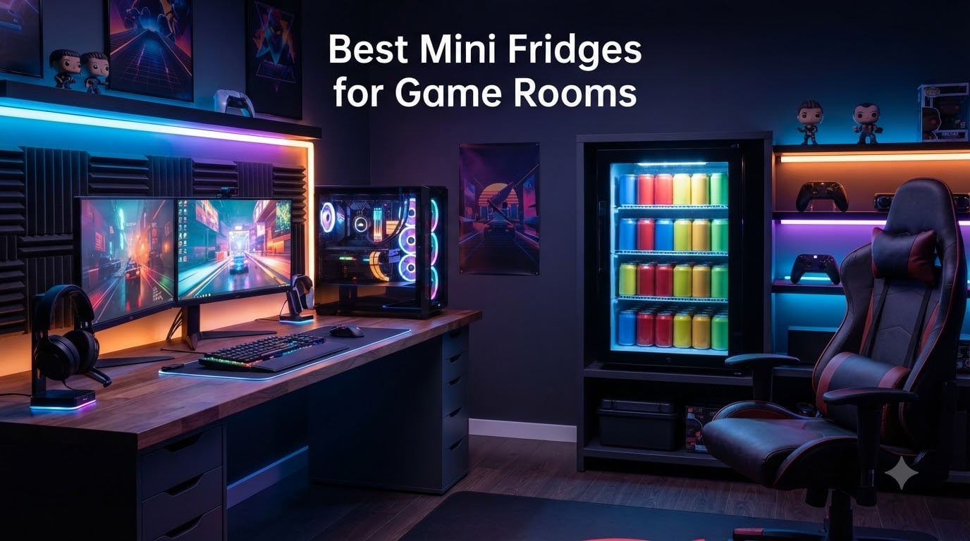 Best Mini Fridges for Game Rooms