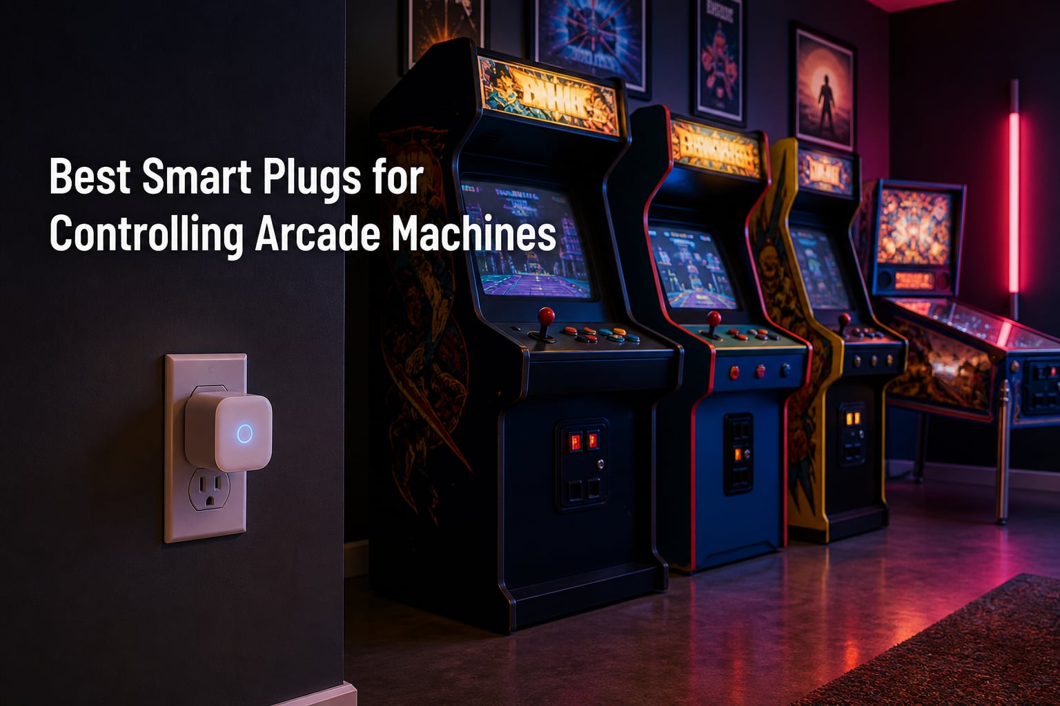 Best Smart Plugs for Controlling Arcade Machines