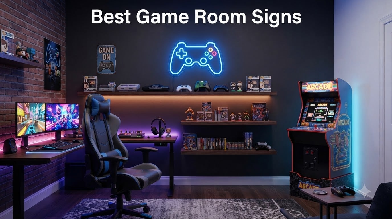 Best Game Room Signs