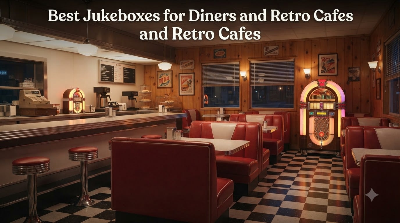 Best Jukeboxes for Diners and Retro Cafes
