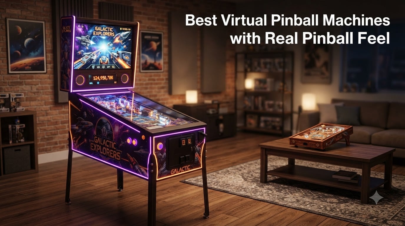 Best Virtual Pinball Machines with Real Pinball Feel