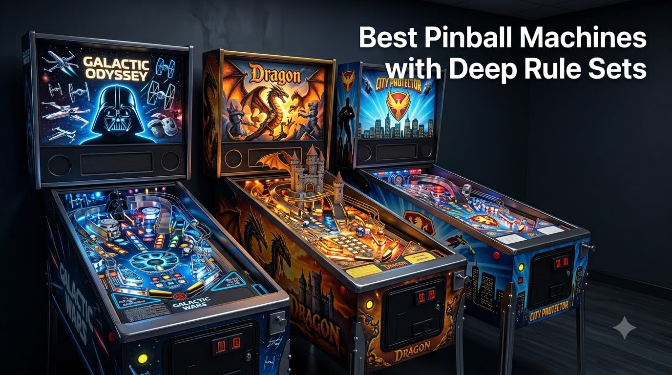 Best Pinball Machines with Deep Rule Sets