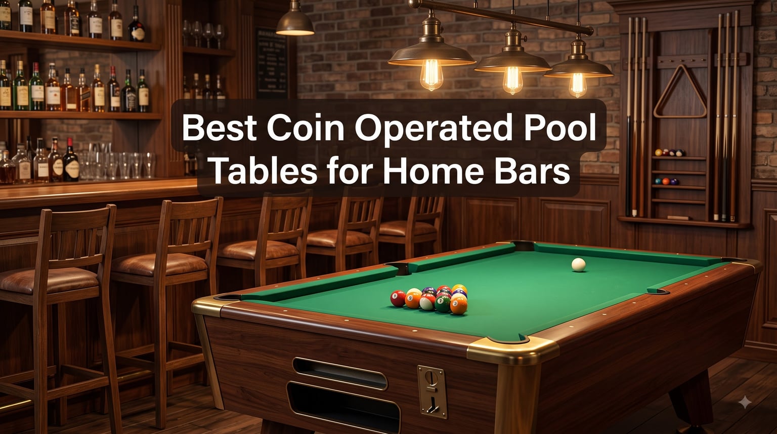 Best Coin Operated Pool Tables for Home Bars