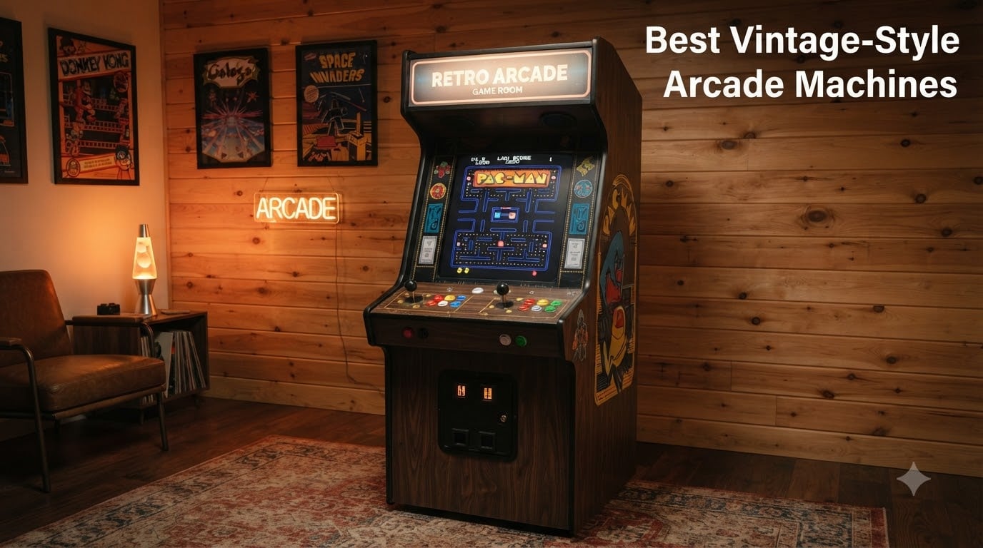 Best Vintage-Style Arcade Machines