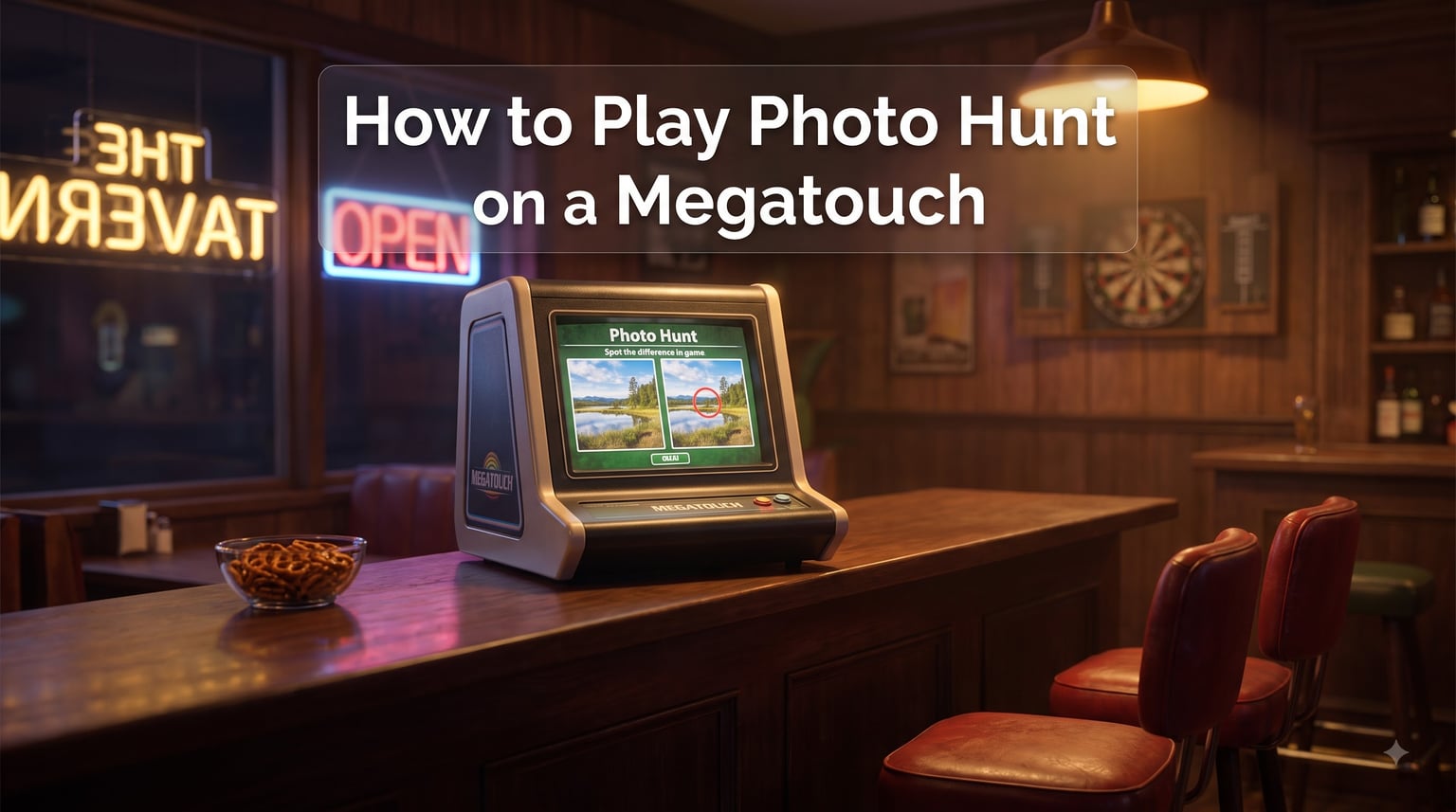 How to Play Photo Hunt on a Megatouch
