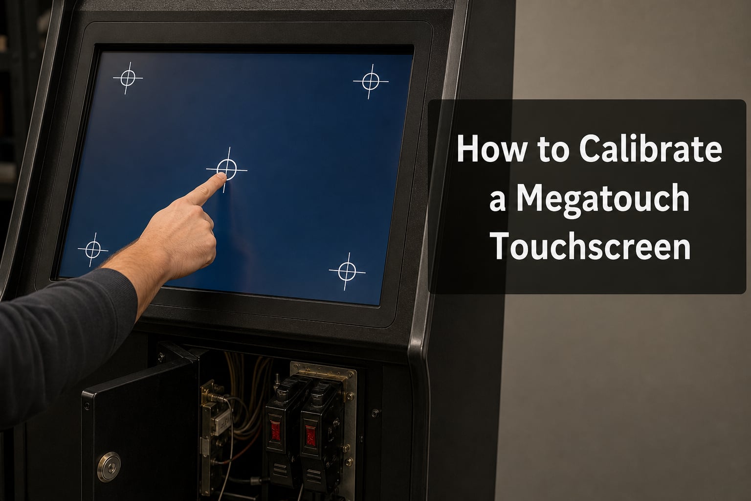 How to Calibrate a Megatouch Touchscreen