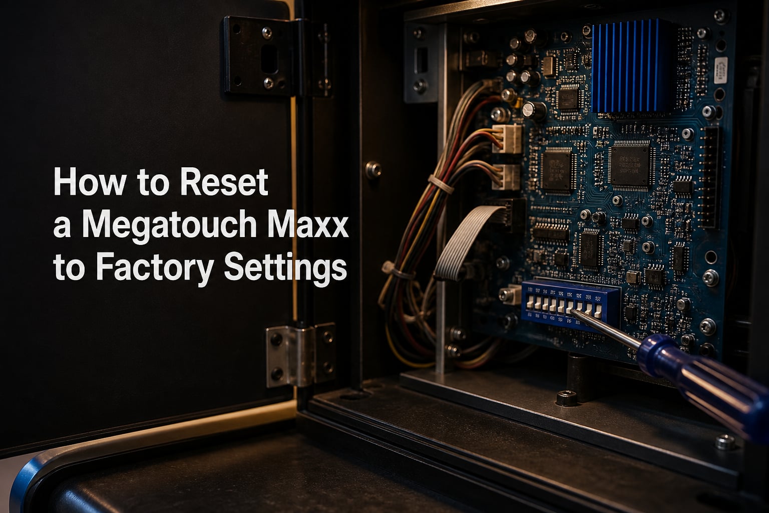 How to Reset a Megatouch Maxx to Factory Settings